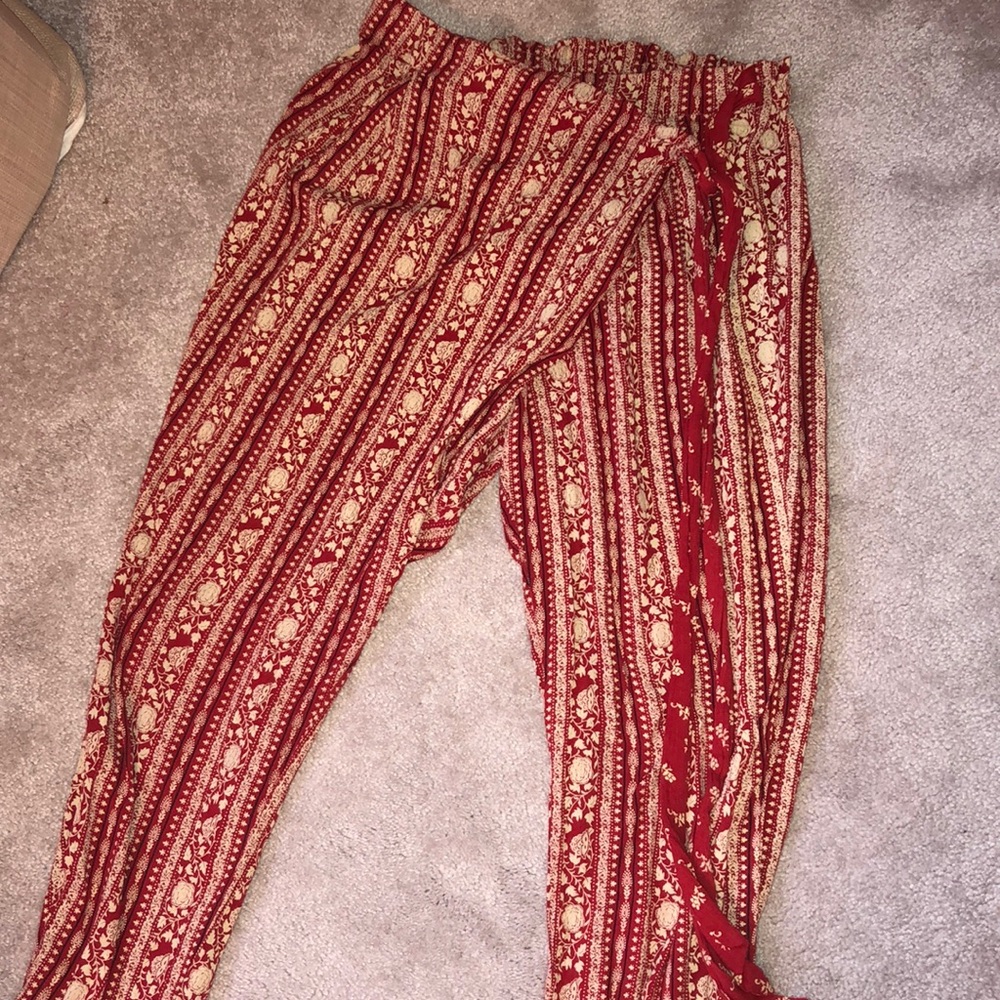Zara asymmetric pants